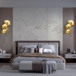 Бра Inodesign Golden Ginkgo Leaves